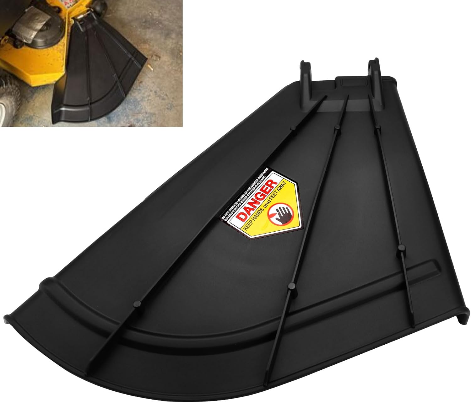 606930 Mower Discharge Deflector Chute Compatible with Hustler Raptor SD 54" & 60" and Big Dog Alpha MP Mowers