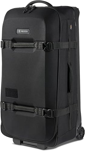 Pelican Aegis Luggage - Bolsa de lona con ruedas - Maleta de 32 pulgadas con ruedas (negro)
