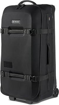 Pelican Aegis Luggage - Check in Duffel Bag with Wheels - 32 Inch Suitcase with Wheels Black