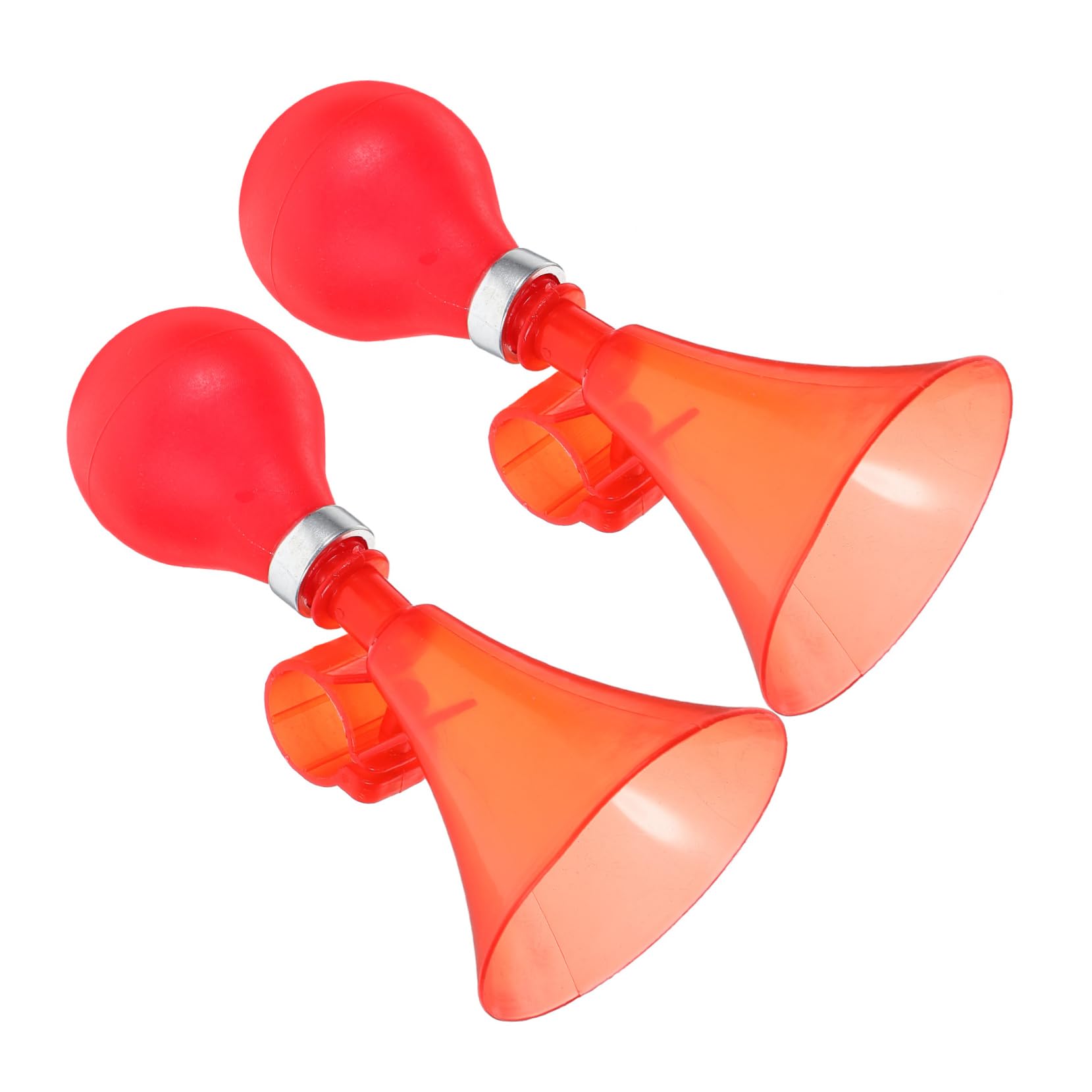 Totority 2Pcs Clown Horns for Bikes Squeeze Bike Bell for Decorative Air Squeeze Horns for Scooters and Bicycles Fun Bicycle Accessory for Boys