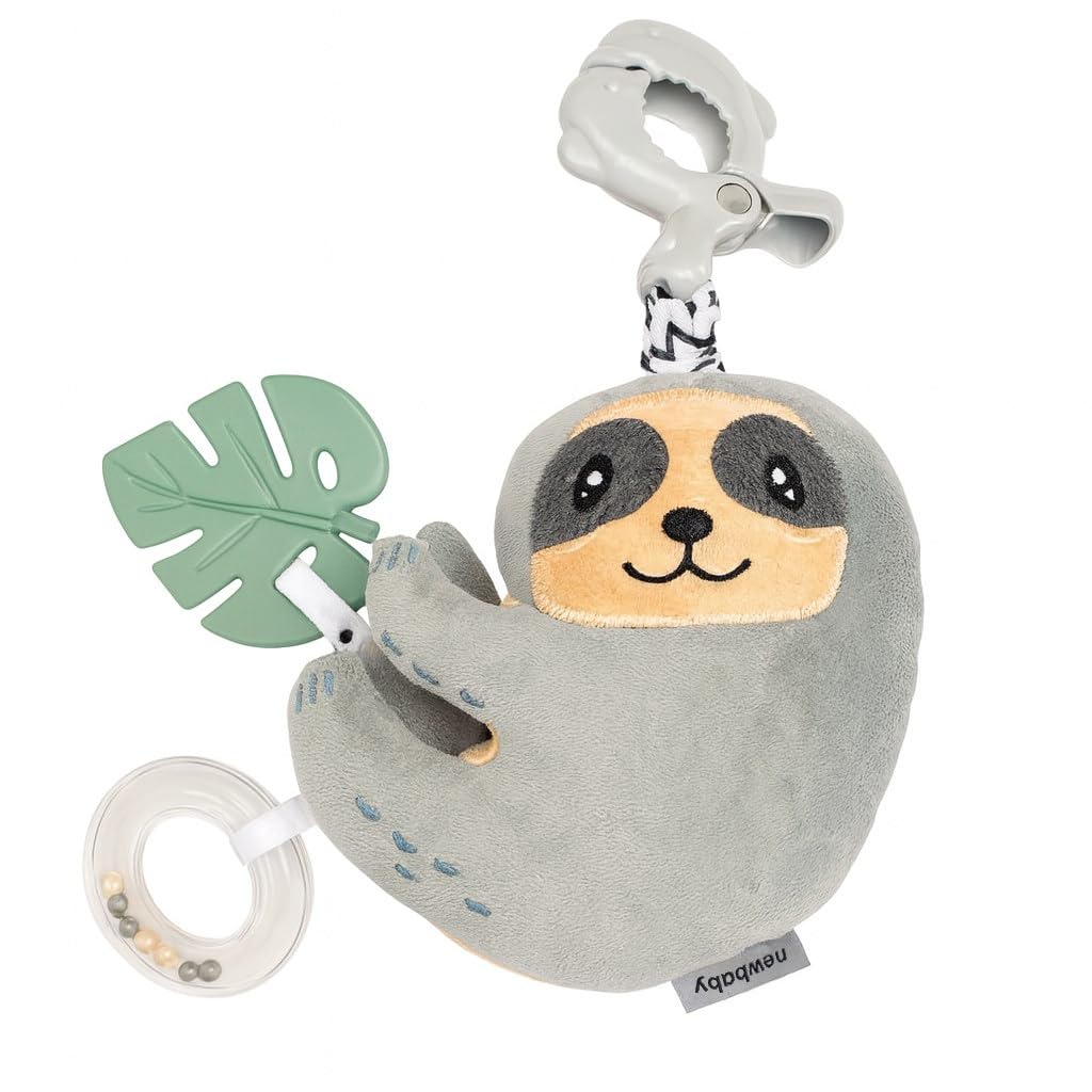 New Baby Giocattolo Educativo In Peluche Con Clip Sloth-image