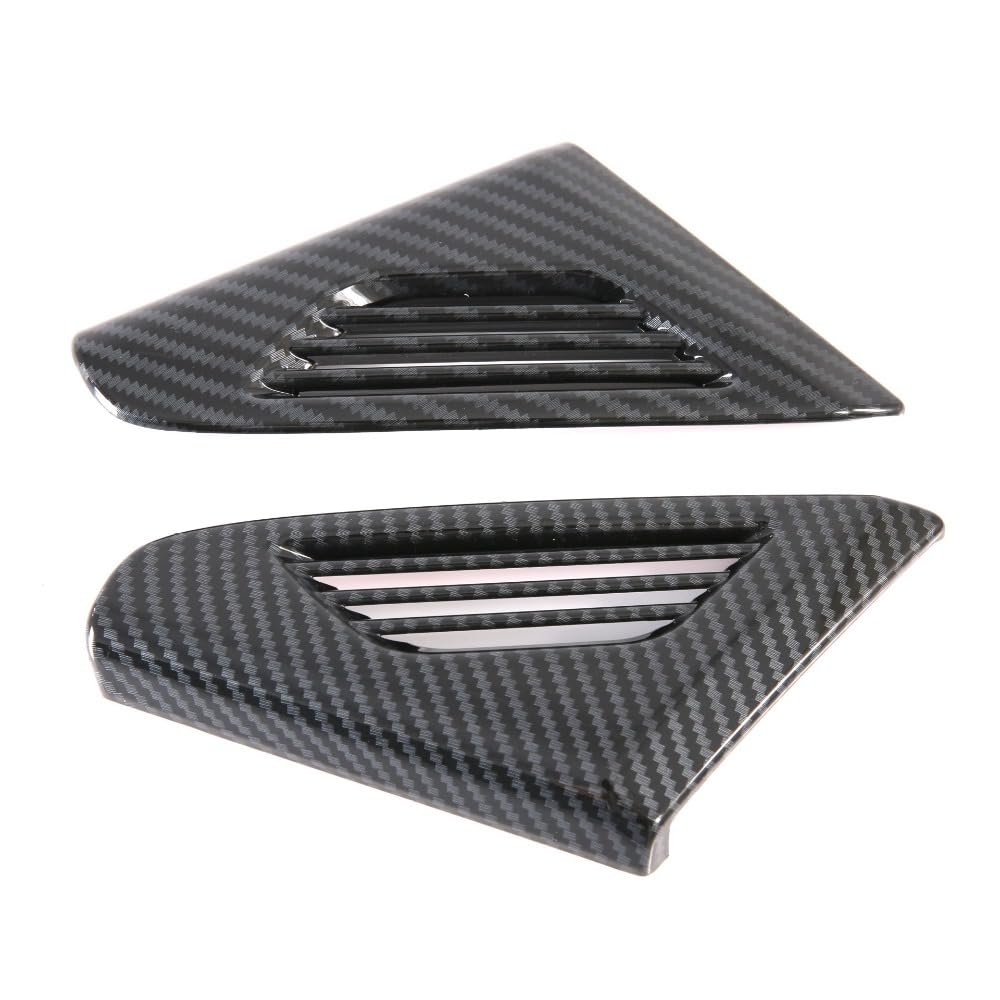 Mauxpiao A Pplicable To Tesl Model X Front Upper Ir Vent Trim Carbon Fiber Texture,Dashboard Ir Outlet Cover Interior Ccessories Fds/A