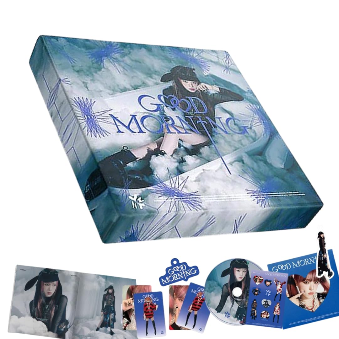 YENA Good Morning Mini album K-pop CD avec photocards et autocollant