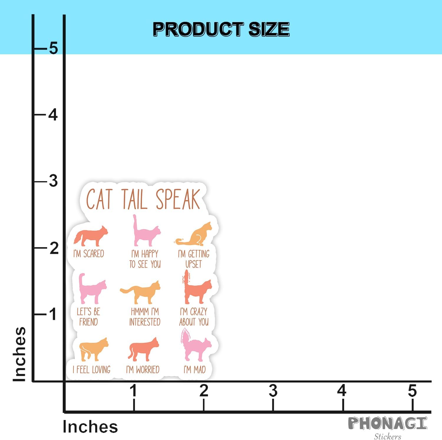 (3Pcs) Stay Pawsitive Kawaii Dog Cat Stickers 3'' Waterproof Decal for Laptop Kindle Water Bottle Stanley Cup Bumper Journaling - Image 4