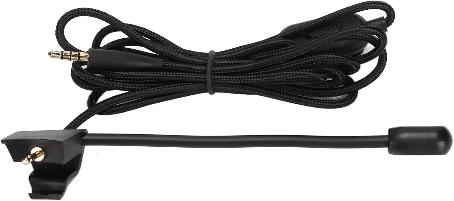 ゲームヘッドホンオーディオケーブル 爆買い送料無料 干渉防止調整可能ボリュームクリアゲームヘッドセットマイクケーブル Qc35用 ゲームヘッドホンオーディオケーブル 爆買い送料無料 干渉防止調整可能ボリュームクリアゲームヘッドセットマイクケーブル Qc35用