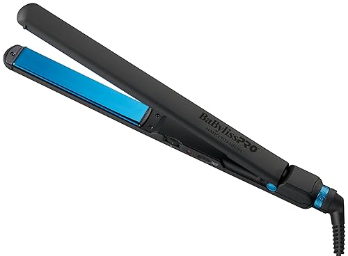 BaBylissPRO Nano Titanium Ultra-Thin Hair Straightener, Professional Flat Iron For All Hair Types disponible en Yaxa Colombia