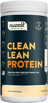 Nuzest Clean Lean Protein - Vegan Pea Protein Powder Unflavored 2.2 lb