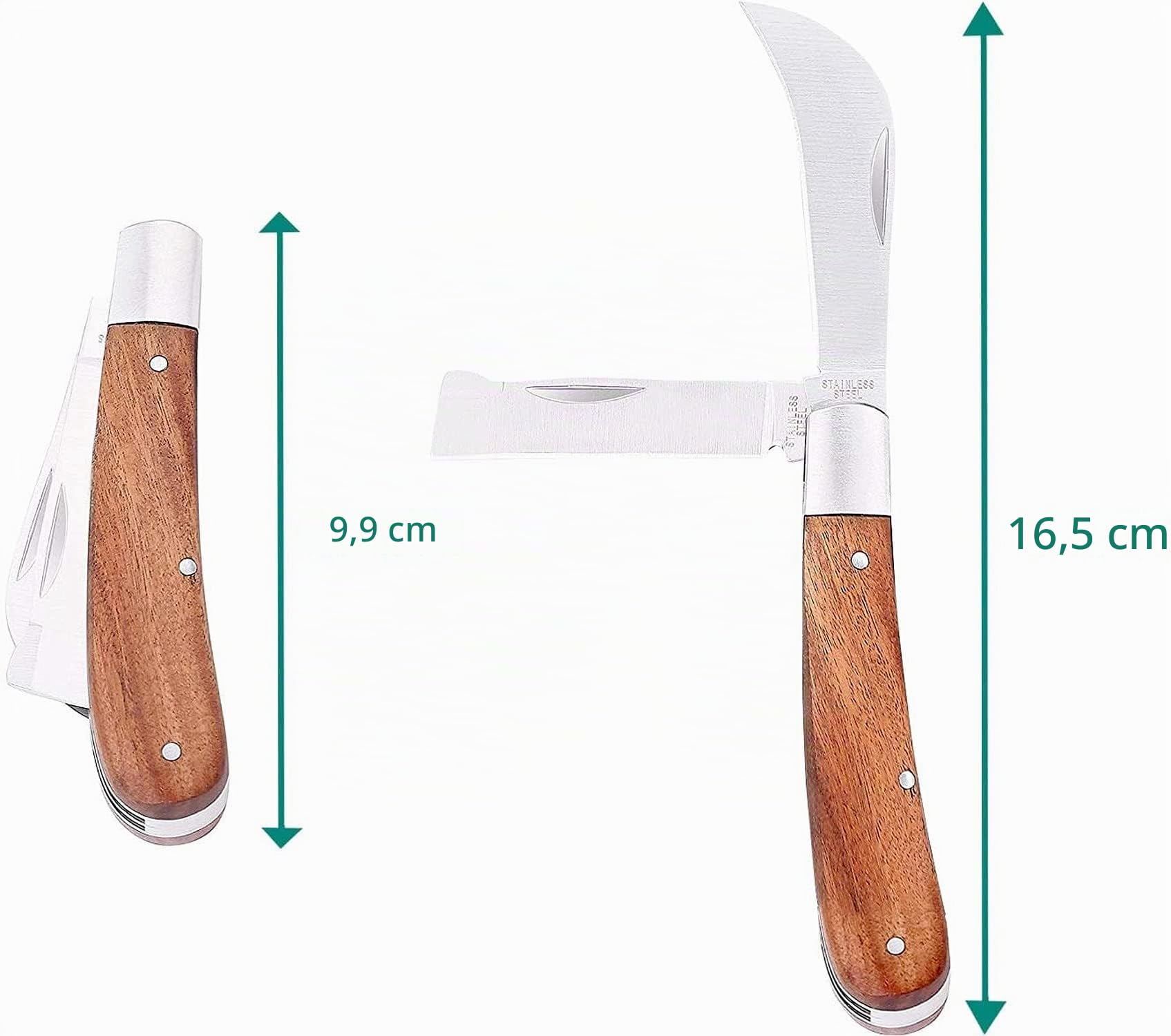 Strumento di innesto,Giardino Potatore Set Tra Cui Lame di Ricambio,Innesto Coltello,Innesto Nastri,pianta Etichette e Giardino Clip,Perfetto per Alberi da Frutto Innesto,Attrezzi da giardinaggio