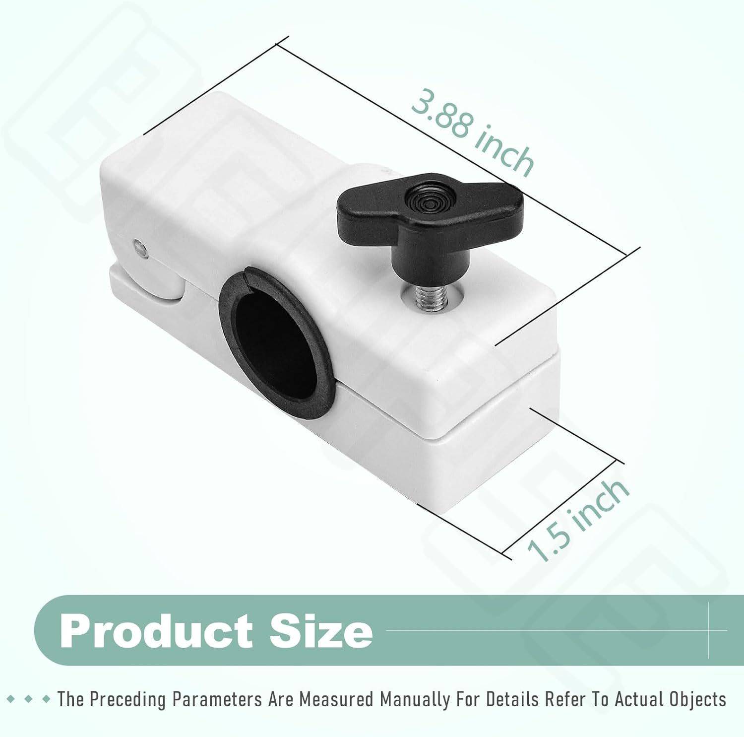 327199-1 Removable Rail Mount Clamps - Use for Round Tubing Compatible with S-ea Dog