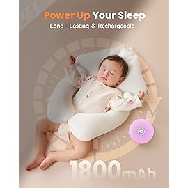 Dreamegg Baby Sleep Soother - Portable White Noise Machine Sound Machine Baby, Features Powerful Battery, 21 Soothing Sound, Noise Canceling for Office & Sleeping, Home, Travel, Gift