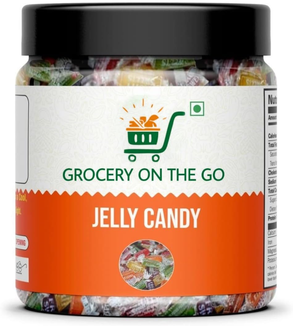 GROCERY ON THE GO Jelly Candy Fruits Flavour 400gm