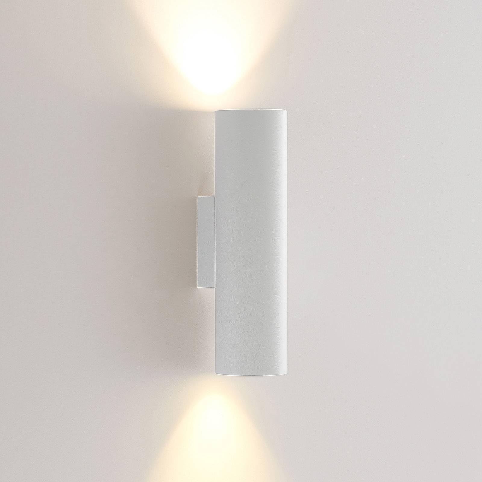 Arcchio Wandleuchte, Wandlampe Innen Brinja (Modern) in Weiß aus Aluminium (2 flammig GU10) - Wandstrahler Wandbeleuchtung Schlafzimmer/Wohnzimmer Flurleuchte