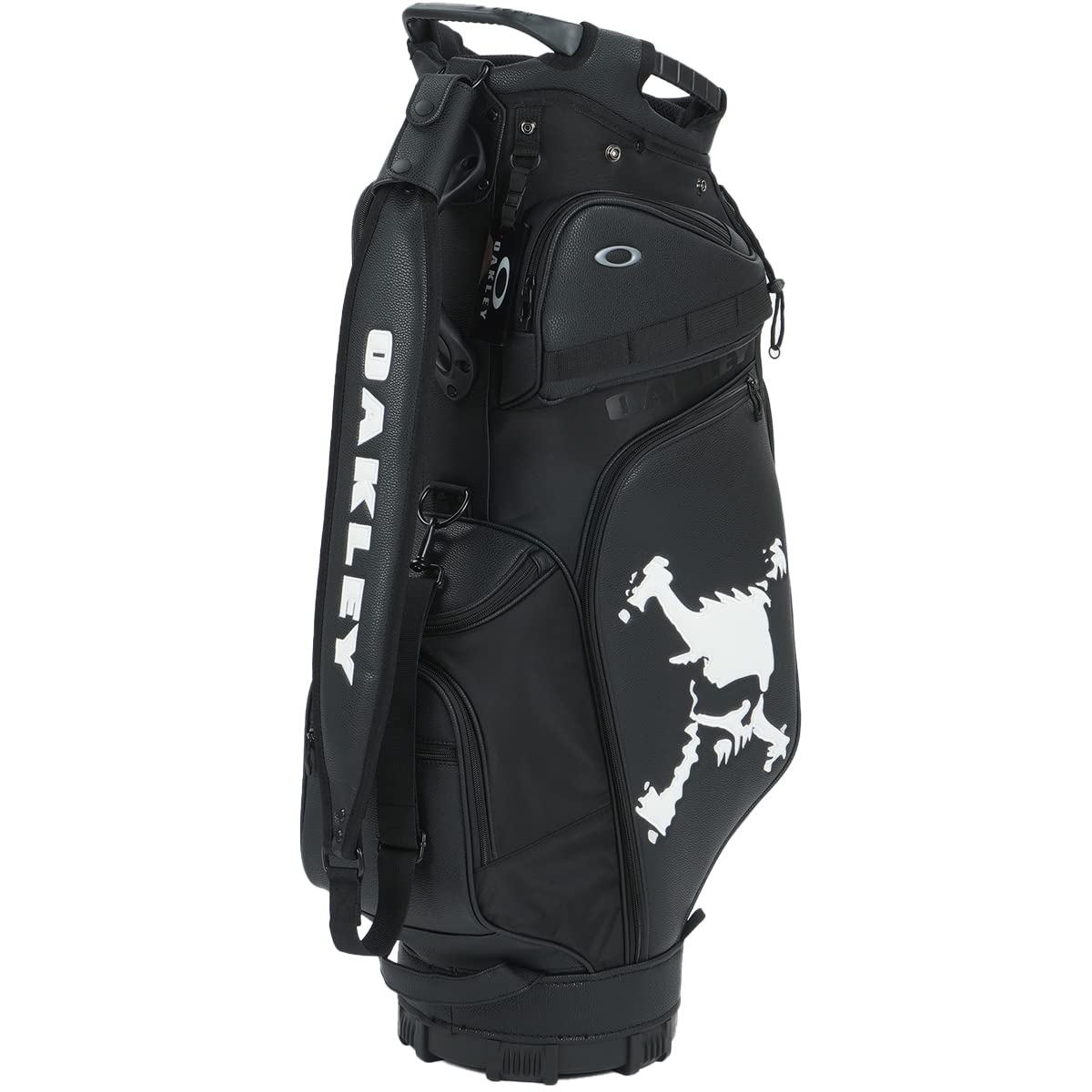 【未使用品】SKULL GOLF BAG 16.0 Oakley Golf Bag Skull Golf Bag 16.0 17.0, Blackout, ワンサイズ