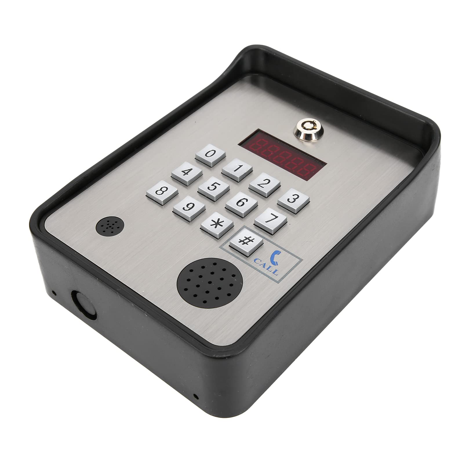 AMONIDA Système D'entrée D' avec Télécommande 3G étanche, Contrôle D'accès par Identification de L'appelant, Alarme de Batterie Rechargeable (Norme UE)