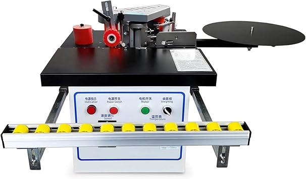 1200W Edge Banding Machine, Woodworking Desktop Edgebander Edge Bander, Tape Cutting Sealing Machine,