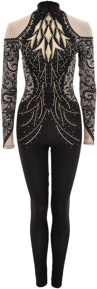 Alexandra Collection Youth Good As Gold Full Body Unitard Dance Costume