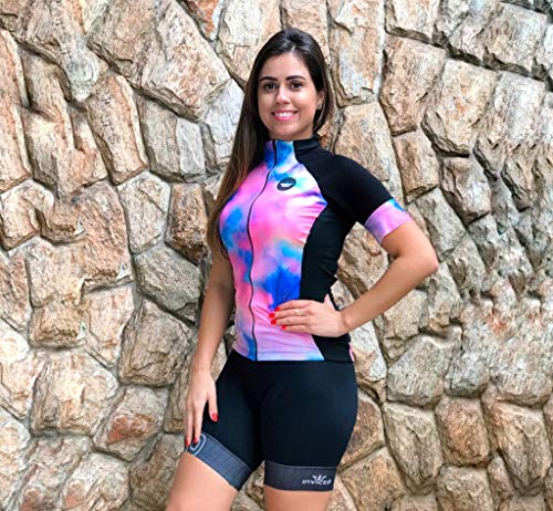 CAMISA ELITE FEMININA TIE DYE MANGA CURTA - PP - Rosa