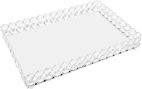 Miniatura 8 de Juego de soporte para tartas, exhibición de platos de postre de magdalenas, soporte dorado para tartas, torre de espejo, soporte para pasteles,