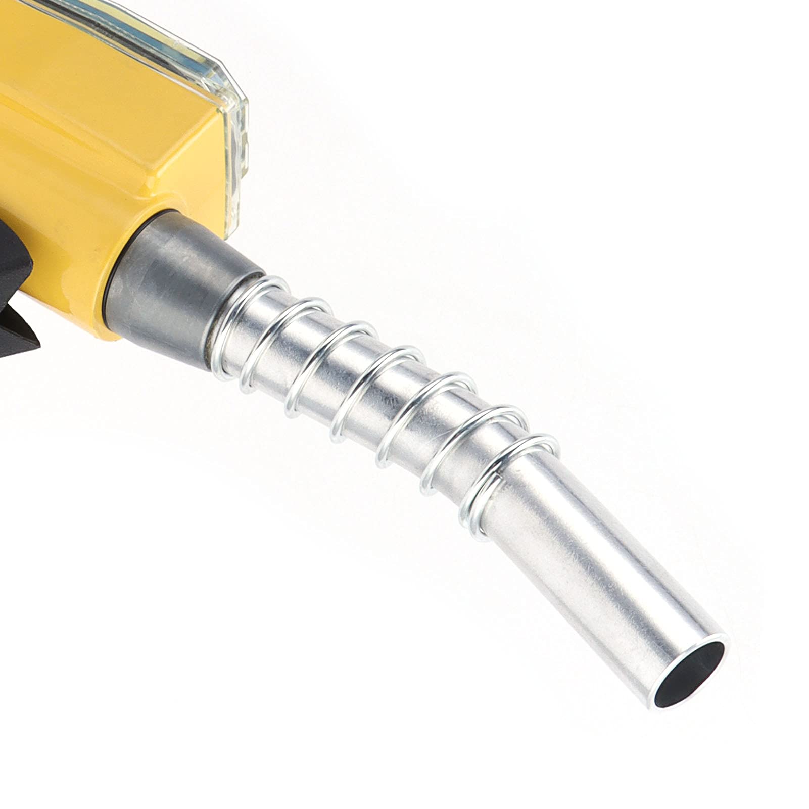 Jeffergarden Ugello del Misuratore di Carburante Pistola per Olio Digitale Manuale in Alluminio 1 Pollice BSPT NPT Display multiunità Misurazione Accurata per il Trasferimento di Benzina Cherosene