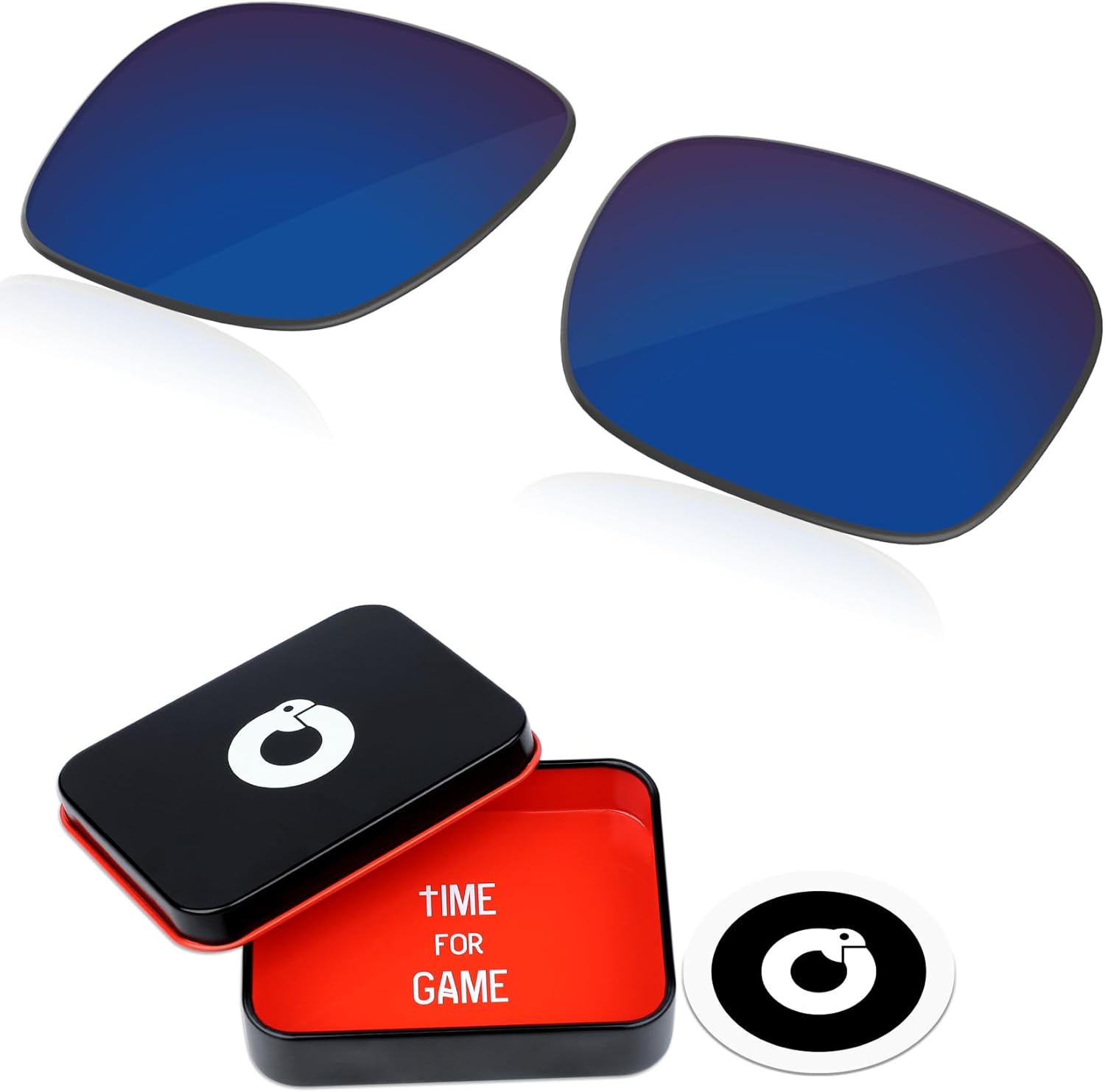 1.8MM Polycarbonate Replacement Lenses for Oakley Holbrook XL OO9417 59mm Sunglass - Royal Blue