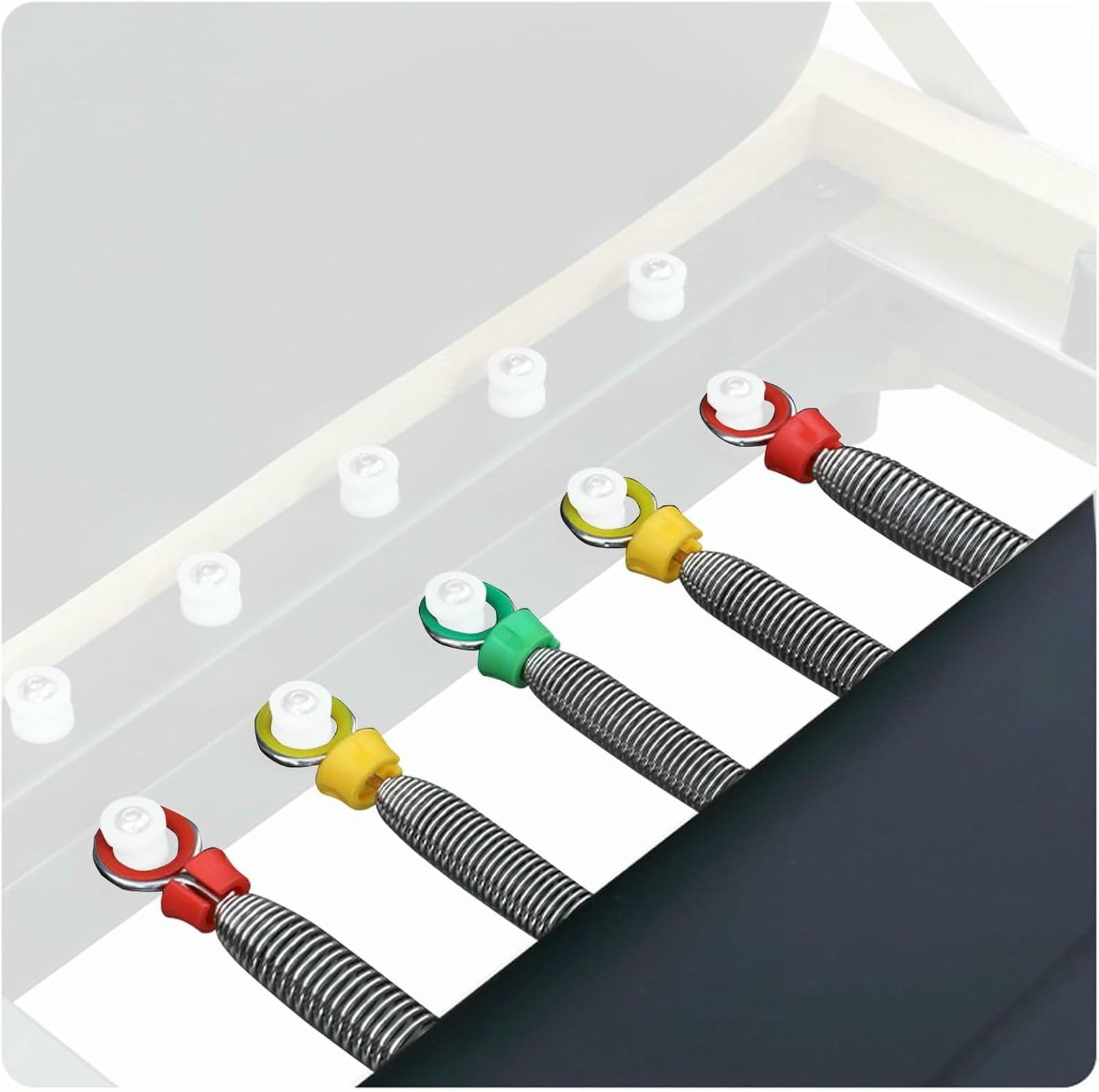 Macchina Pieghevole per Pilates Reformer, Estensore per Piattaforma Imbottita per Attrezzatura Pilates con Trampolino per Utenti di Tutti I Livelli
