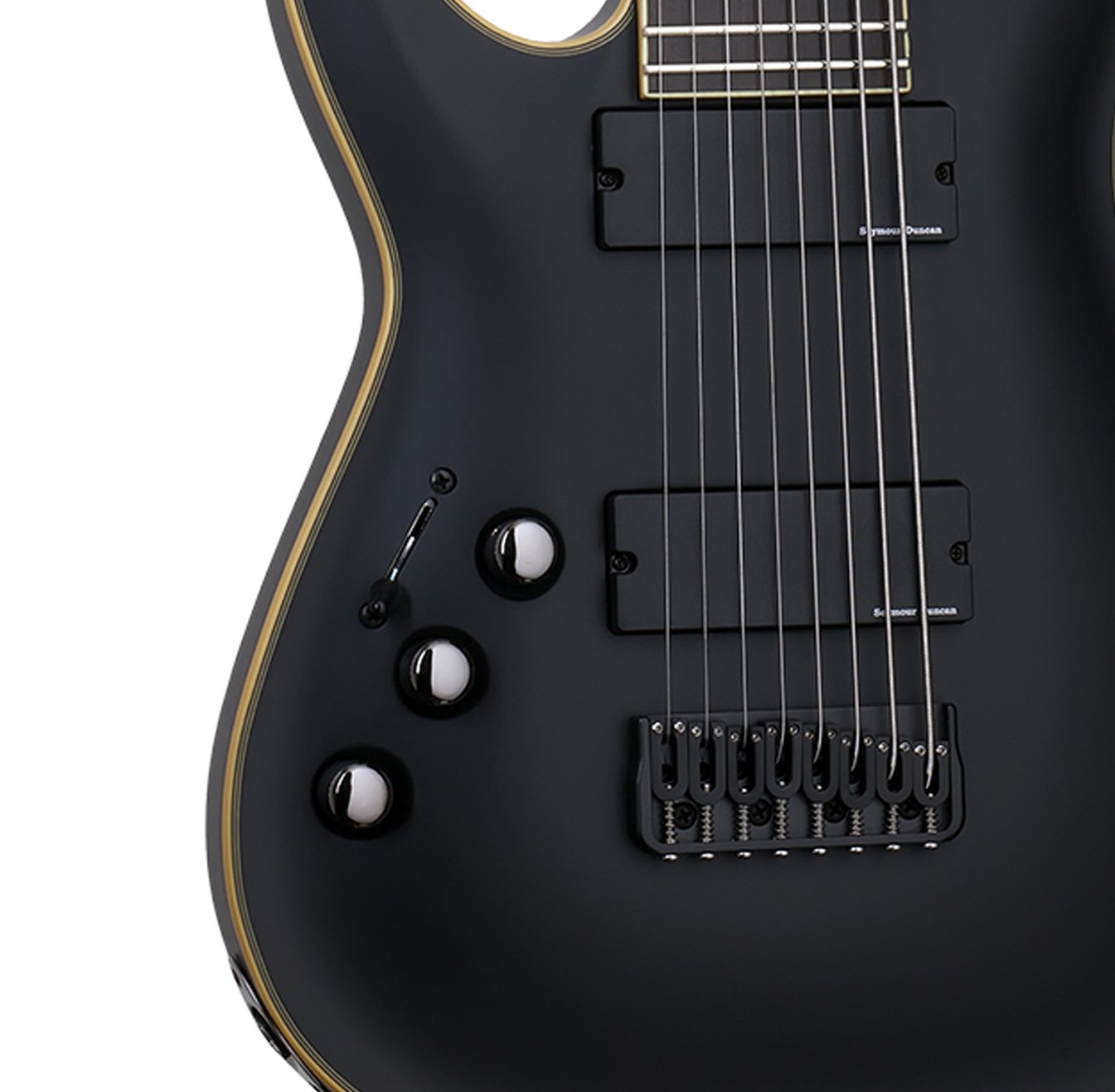 Schecter 397 Blackjack Atx C-8 ABSN Guitarras elétricas canhotas