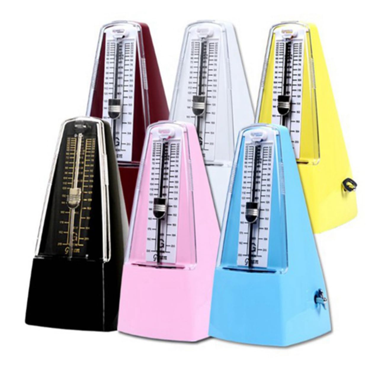 ibasenice Mécanique Rose Pour Piano Et Guitare Outil De Pratique Durable Avec Cloche Facile à Utiliser