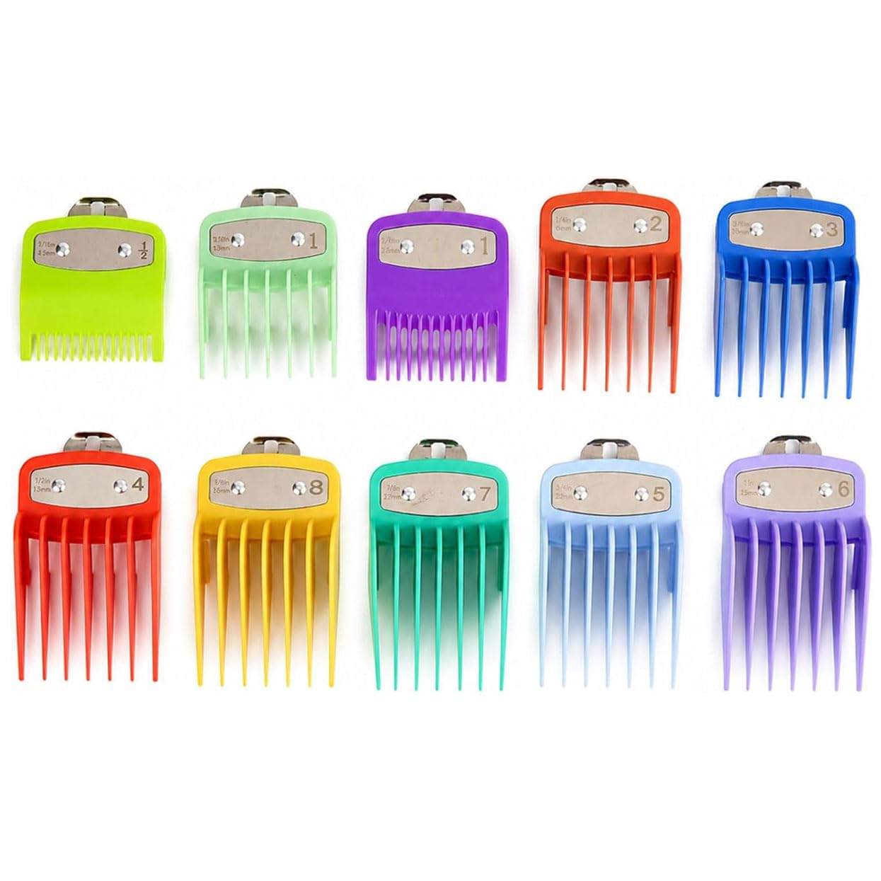 10-Teiliges Aufsteckkamm-Set für Philips Norelco HC7450 2015-2026