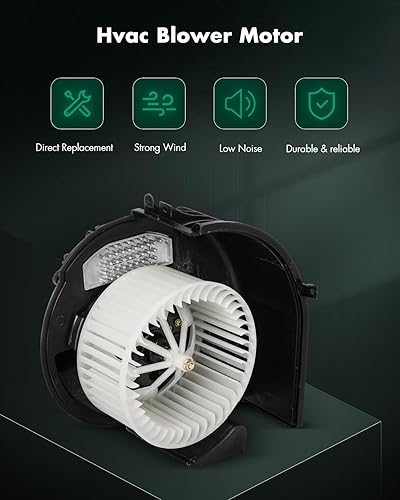 Vista 915 de SCITOO 700188 Reemplazo del motor del ventilador HVAC con jaula de ventilador para Toyota Tacoma 2005-2015, reemplazo OE - 87103-04043, 87103-04044