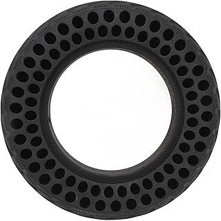 Rodas de Scooter Elétrica, Design de Favo de Mel Antifuro à Prova de Intempéries Fácil de Instalar Substituição de Pneu de Scooter Elétrico à Prova de Explosão para Andar