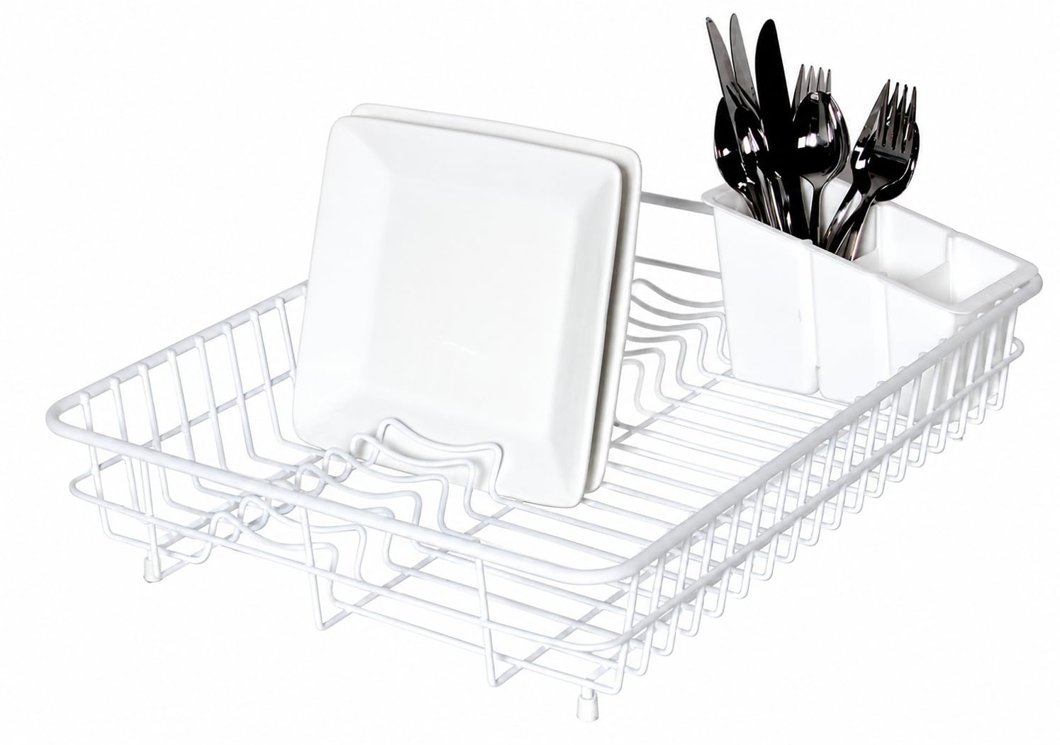 Delfinware White 2100W Large Dish Drainer