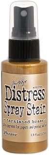 Ranger Tim Holtz Distress Spray Stains Bottles, 1.9-Ounce, Tarnished Brass