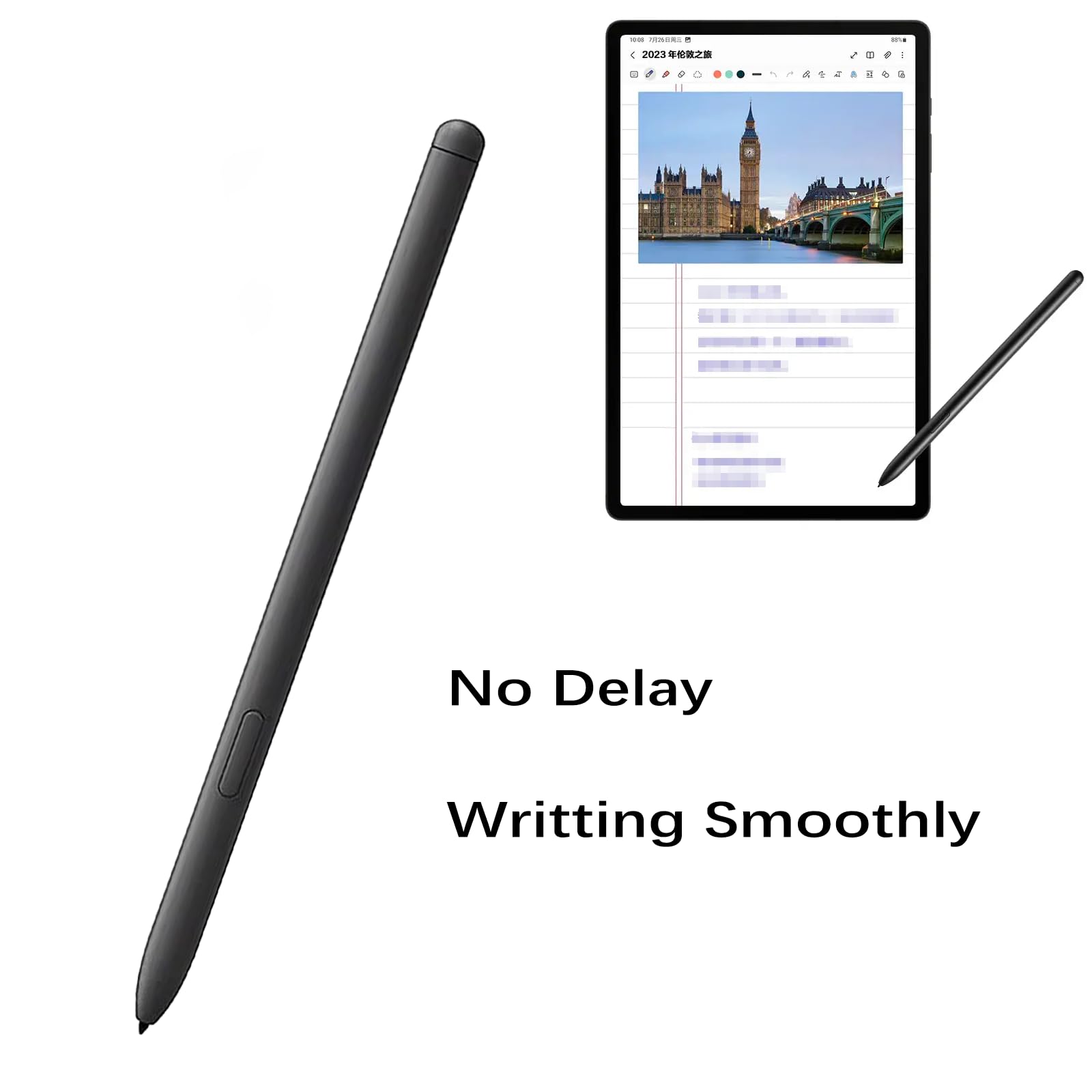 Amazon.com: Galaxy Tab S9 Ultra S Pen Replacement for Samsung