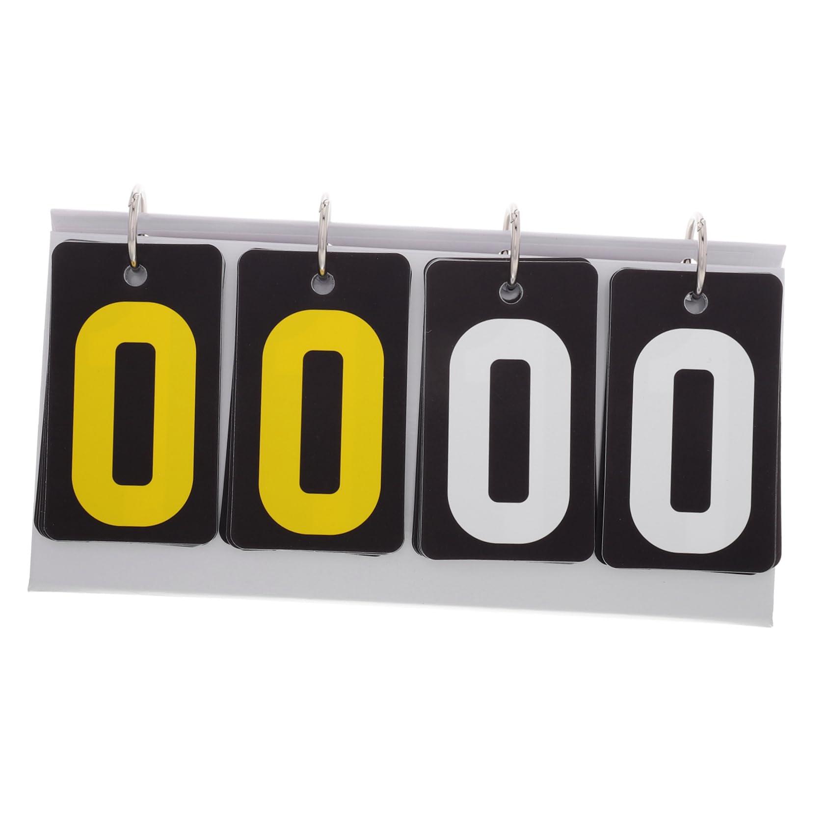 BESTonZON Updates 4- Portable Flip Scoreboard for Sports Tabletop Scoreboard Large Font