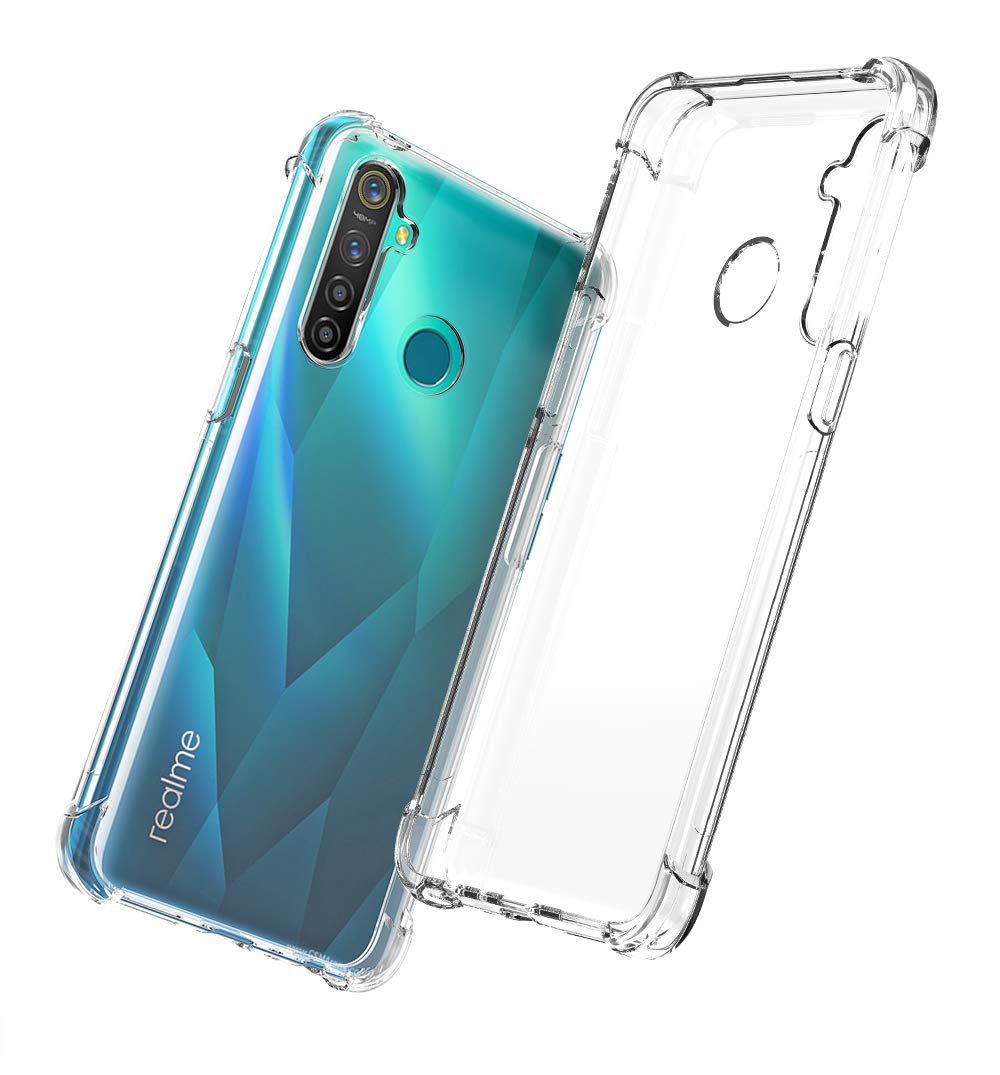 Qhohq Case For Realme Pro Transparent Ultra Slim Soft