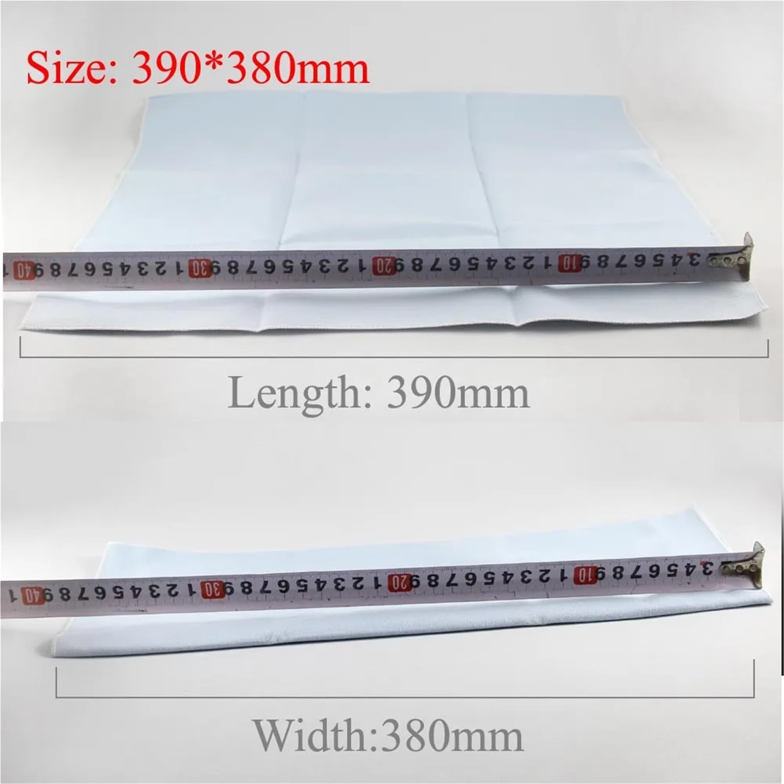 4 panni in microfibra per la pulizia degli occhiali, grandi, 390 x 380 mm, per la pulizia di lenti di occhiali, telefoni cellulari e computer, morbidi e senza striature