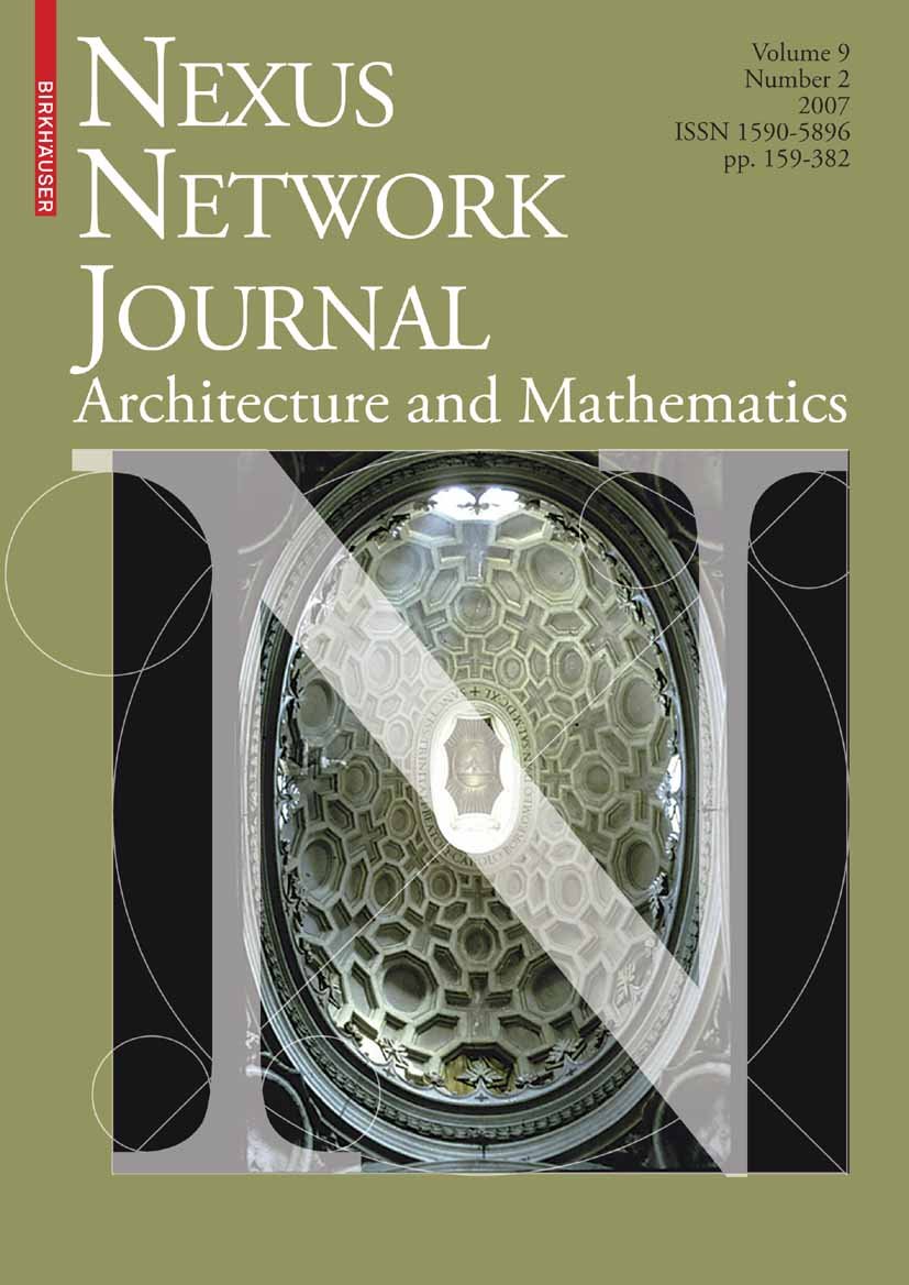 Nexus Network Journal 9,2 décoder les mathématiques en architecture