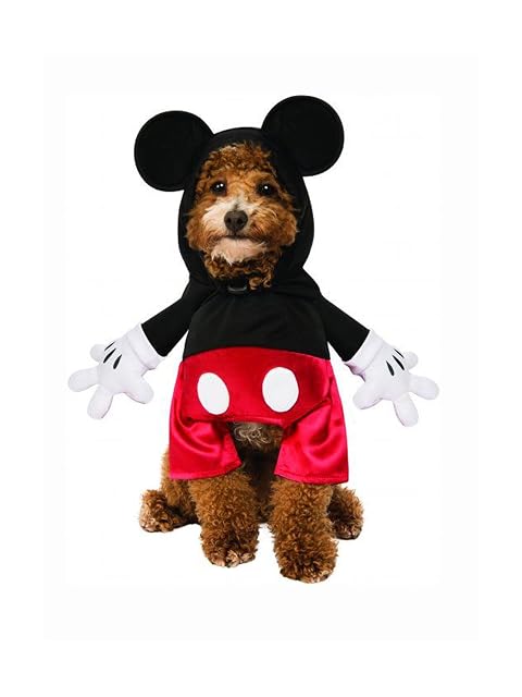 Foto 7 de 8 de Rubies Disney: Mickey & Friends - Disfraz para Mascotas, Mickey Mouse, XL para Fiestas temáticas y Halloween