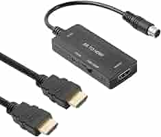セガサターンスケルトン本体、コントローラー、ソフト、HDMI変換器、充電器付き Amazon.co.jp: 【HYPERKIN】 HDMI変換ケーブル サターン専用