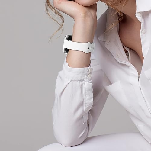 Miniatura 7 de Paquete de 6 correas delgadas compatibles con Apple Watch de 1.496 in 1.575 in 1.614 in 1.654 in 1.732 in 1.772 in 1.929 in, correa deportiva de