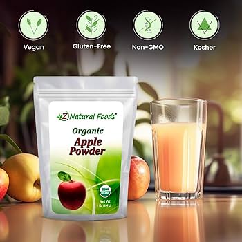 Amazon.com: Z Natural Foods Organic Apple Powder, Superfood