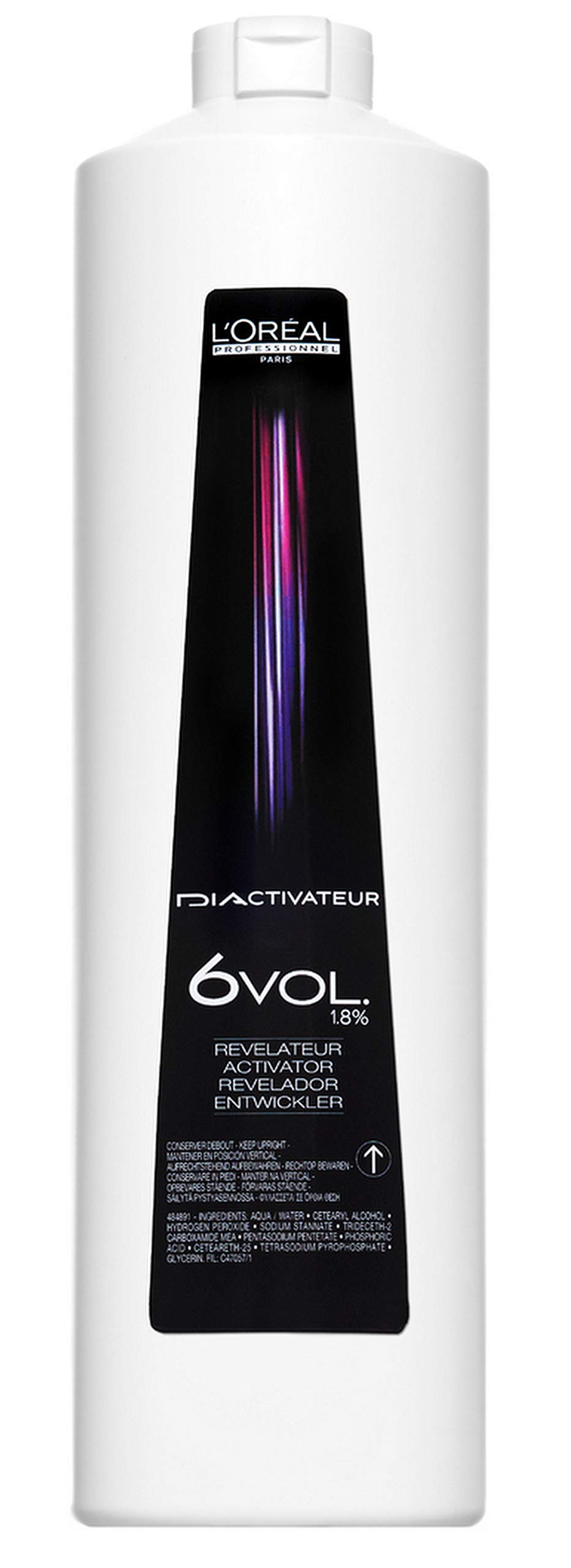 Loreal 1,8 % Diactivateur 1 x 1000 ml Entwickler-Lotion H2O2 LP Peroxid 6 Vol. Oxidationscreme