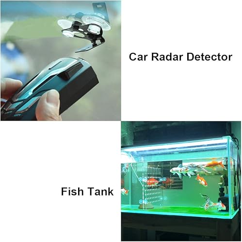 Miniatura 6 de LuluEasy 200 ventosas grandes transparentes de 2.2 pulgadas para vidrio, gruesas sin ganchos sin agujeros, almohadillas profesionales resistentes