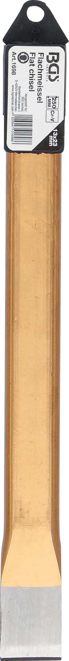 BGS 1698 | Burin plat | 25 x 250 mm