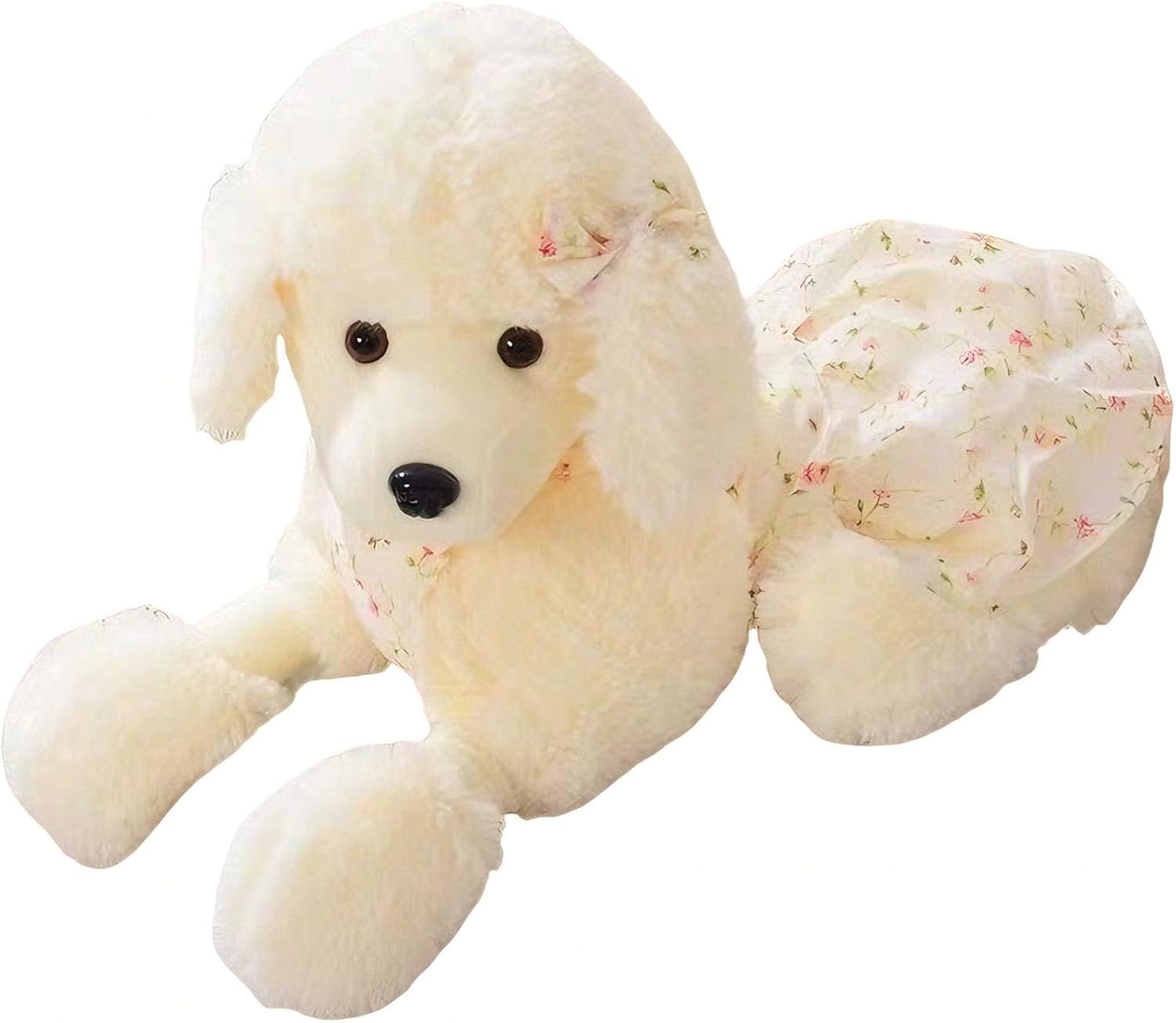 Kuscheltier Hund Niedliche Realistische Pudel Kuscheltier Flauschiger Stofftier zum Spielen & Kuscheln Geburtstagsgeschenk f r Kinder Jungen M dchen 30cm
