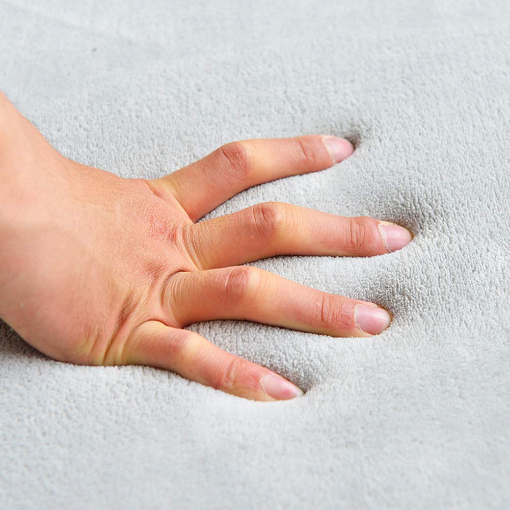Teppich Für Kinderzimmer, Krabbelmatte, Kinder Spielmatte Weich Teppiche Tatami for Schlafzimmer, Wohnzimmer, Klassenzimmer, Grau, 150 x 200 cm