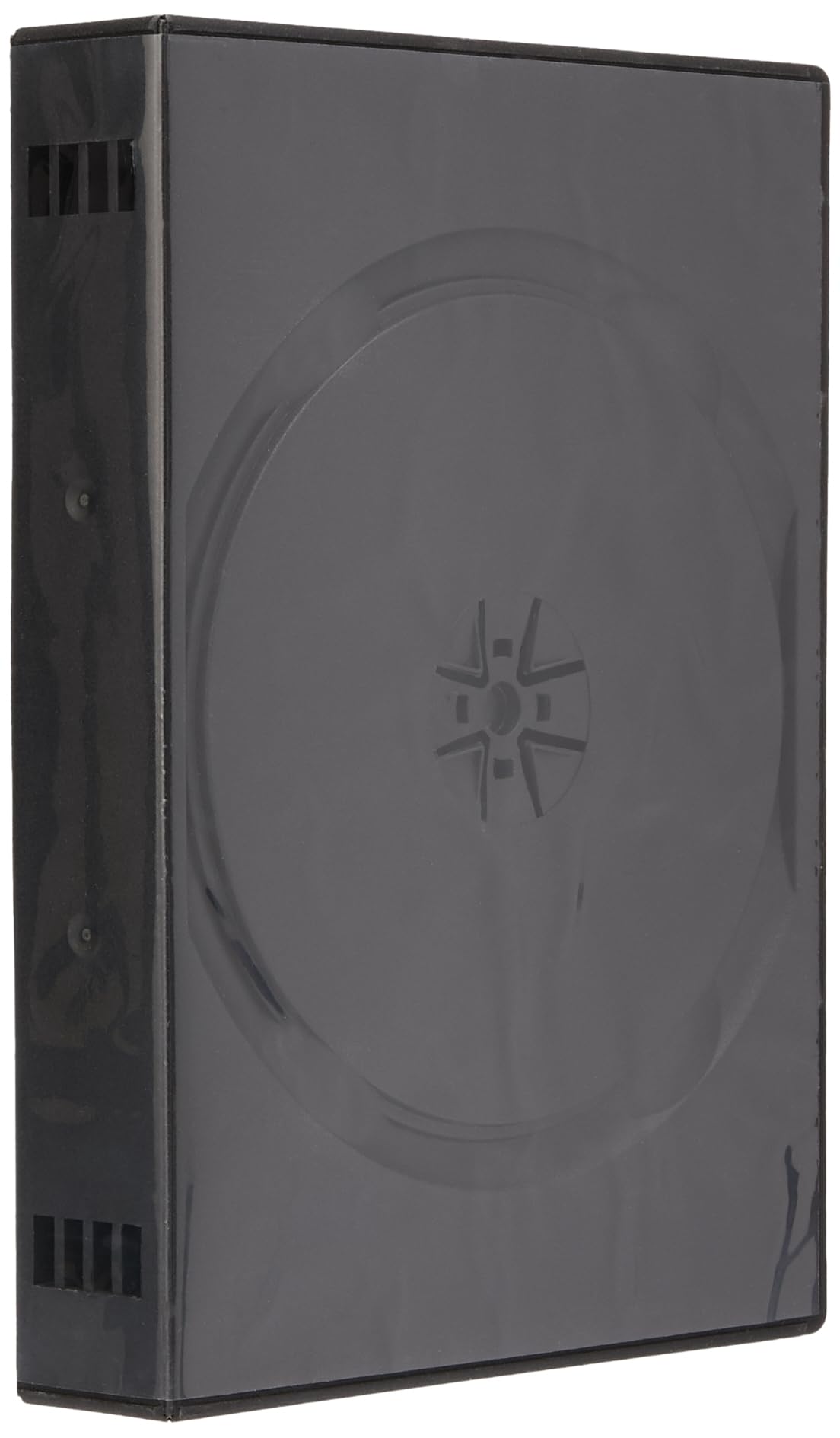 MediaRange BOX35 DVD-Leerhülle für 10 Discs, 33 mm Breite, schwarz – 3er Pack