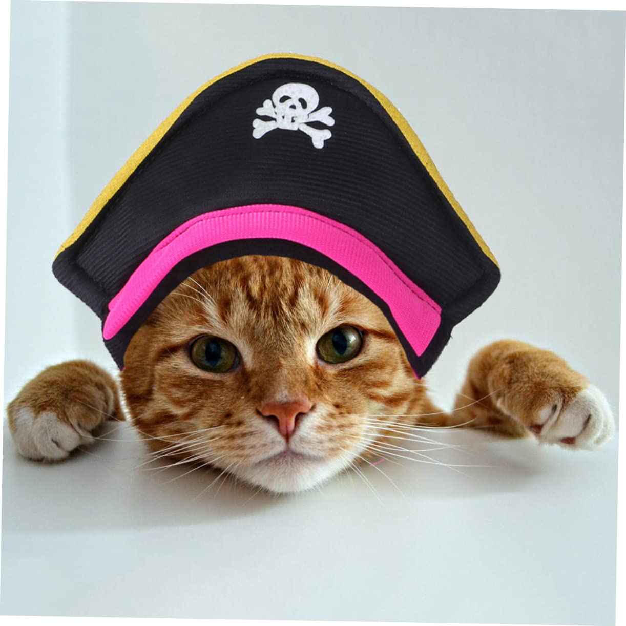 BESPORTBLE 5 Set Pet Costume Di Trasformazione Piccolo Cane Pigiama Costumi Del Cane Vestiti Del Gattino Bel Cappello Gatto Divertente Gatto Costumi Da Pirata Interessante Cappello
