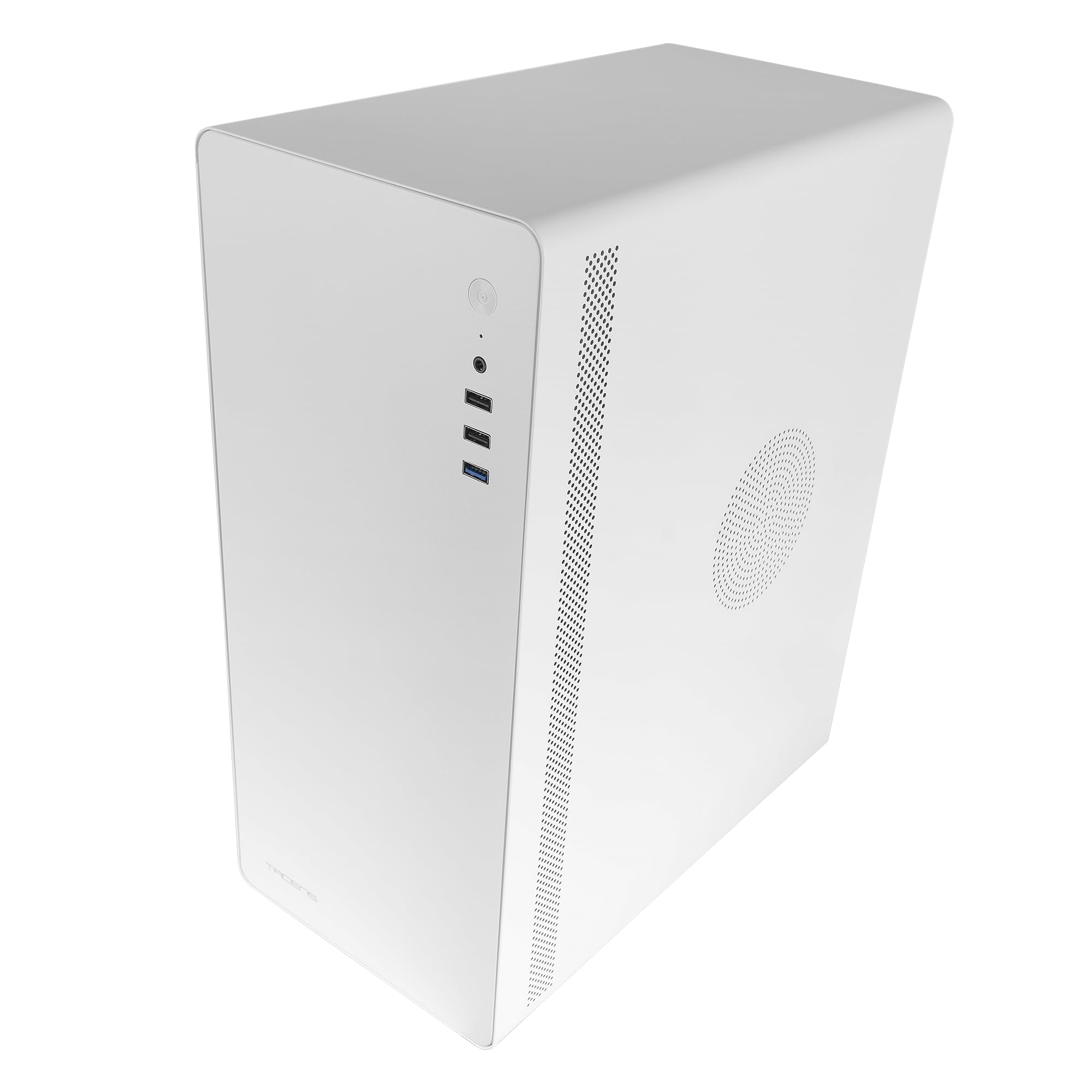 Mars Gaming TACENS 2ENSISW, ATX PC Enclosure, Full Metal Design, Ultra-Rugged Rugged Construction, Semi-Tower with 120mm FDB Ultra-Quiet Fan, USB 3.0, White