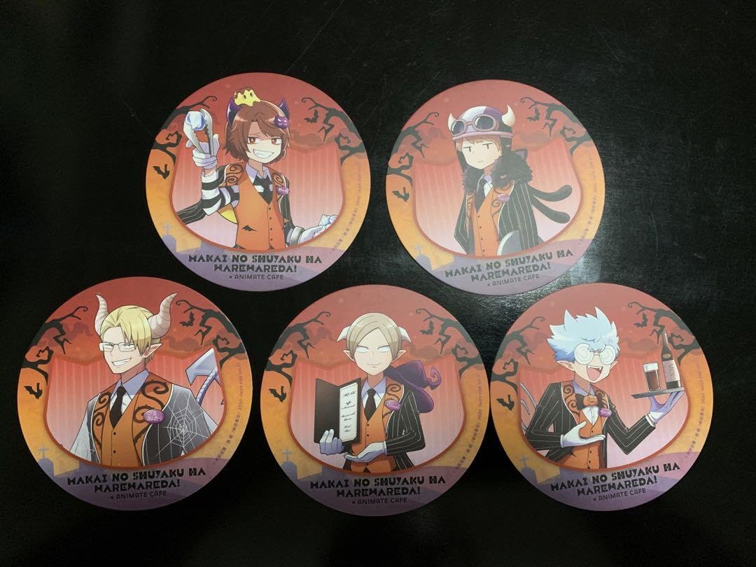 ブロマイド　コースター　コンプ　魔主役　アニメイトカフェ　アニカフェ 魔主役 アニメイトカフェ 特典コースター コンプリート｜Yahoo